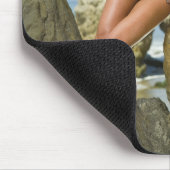 Hot Female Fitness Girls Mousepad (Ecke)