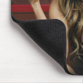 Hot Female Fitness Girls Mousepad (Ecke)