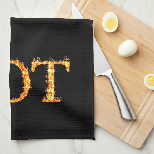 Hot Fire Kitchtuch Küchentuch (Viertel Falte)