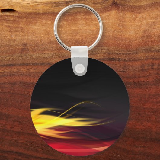 Hot Flames Schlüsselanhänger (Vorderseite)