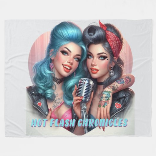 Hot Flash Chronicles Retro Diva Fleece Thread (Vorderseite (Horizontal))