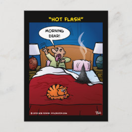 "Hot Flash" Postkarte