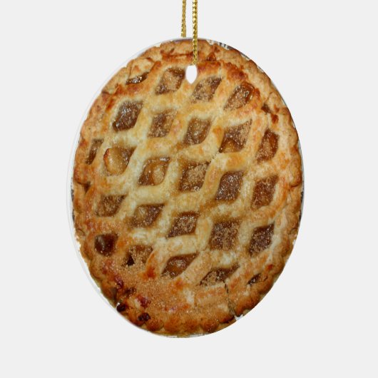 Hot Fresh Apple Pie Keramik Ornament (Rechts)