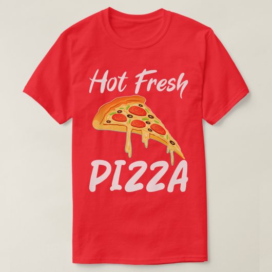 Hot Fresh Pizza Snack Pizzalove Pizza 531 890 T-Shirt (Design vorne)