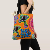 Hot Frog Psychedelic Tote Tasche (Von Nahem)