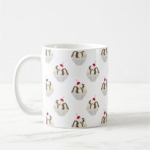 Hot Fudge Sundes Kaffee Tasse