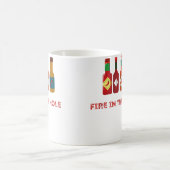 Hot Funny Foodie Spicy Hot Chilli Pepper Sauce Kaffeetasse (Mittel)