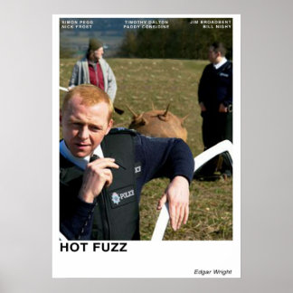 Hot Fuzz Sea Mine Poster