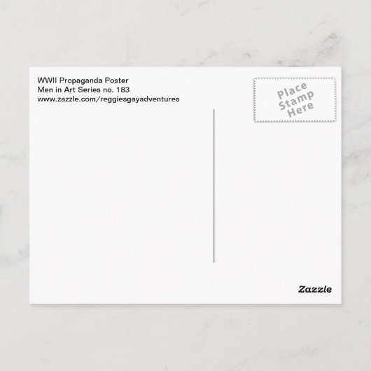 Hot Get Postkarte (Rückseite)