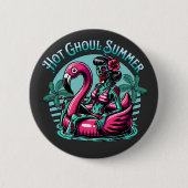 Hot-Ghoul-Sommer Button (Vorderseite)
