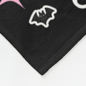 Hot Ghoul Summer Flamingo Ghost Summerween Fleecedecke (Ecke)