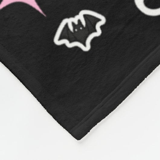 Hot Ghoul Summer Flamingo Ghost Summerween Fleecedecke (Ecke)