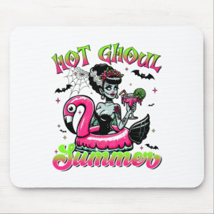 Hot Ghoul Summer Halloween Beach Vibes Ästhetik Mousepad