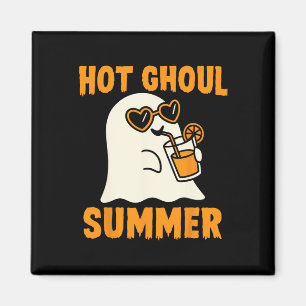 Hot Ghoul Summer Niedlich Funny Ghost Halloween Magnet