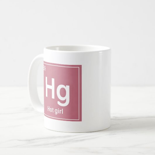 Hot Girl Kaffeetasse (Vorderseite Links)