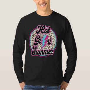 Hot Girl Sommer Coole Mama Mama Leopard Thunder T-Shirt