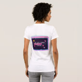 Hot Girl Summer Loading Pixel T-Shirt (Schwarz voll)
