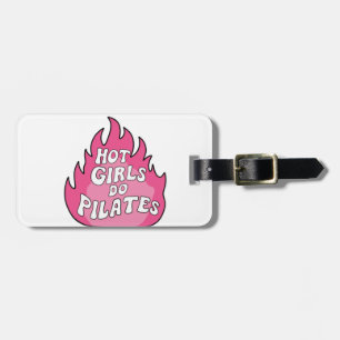 Hot Girls Do Pilates Sticker Gepäckanhänger