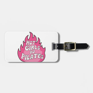 Hot Girls Do Pilates Sticker Gepäckanhänger