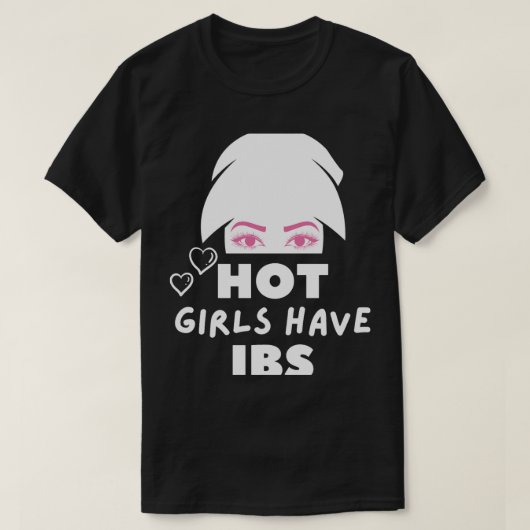 Hot Girls haben Ibs Angepasste Scoop T-Shirt (Design vorne)