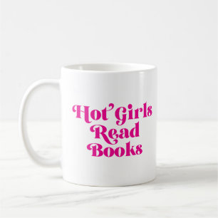 Hot Girls lesen Bücher Kaffeetasse