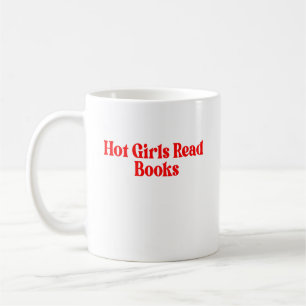 Hot Girls lesen Bücher Kaffeetasse