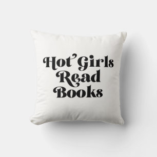Hot Girls lesen Bücher Kissen