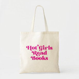 Hot Girls lesen Bücher Tragetasche