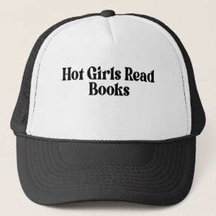 Hot Girls lesen Bücher Truckerkappe