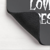 Hot Girls Love Pro Wrestling Funny Saying Quote Fo Mousepad (Ecke)