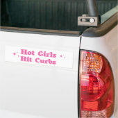 Hot Girls schlagen Kurven Autoaufkleber (Auf Lkw)