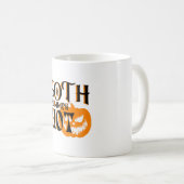 Hot Goth Summer-Horror Lächeln Pumpkin Kaffeetasse (VorderseiteRechts)