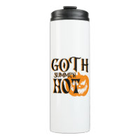 Hot Goth Summer-Horror Lächeln Pumpkin