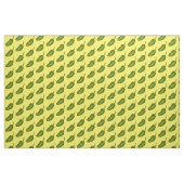 Hot Green Jalapeño Pepper Gemüse Veggie Print Stoff (Fat Quarter (45,7 x 55,9 cm))