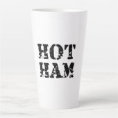 HOT HAM Radio Milchtasse (Vorderseite)