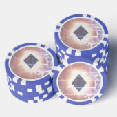 Hot Hand Diamant Pokerchip-Symbol Pokerchips (Stapel)