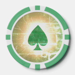 Hot Hand Pik-Symbol für Pokerchip Pokerchips