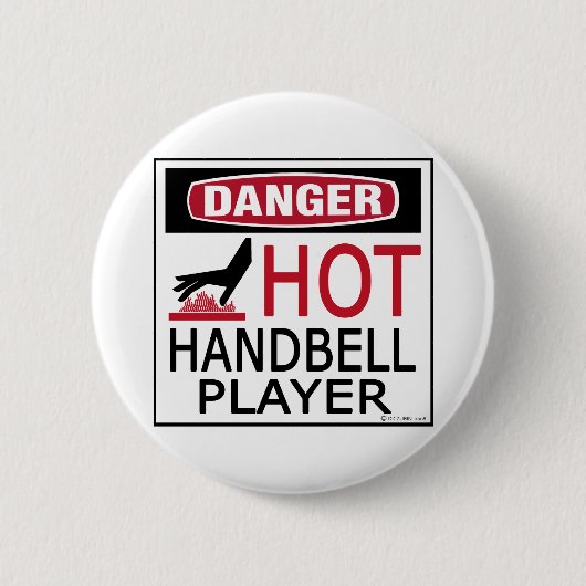 Hot Handbell Player Button (Vorderseite)