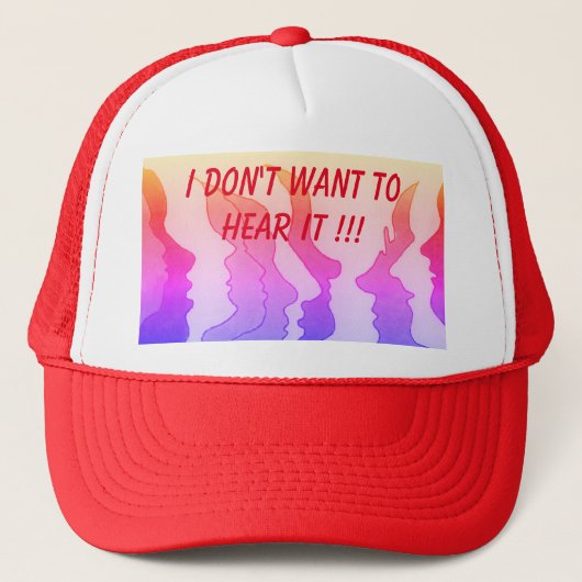 Hot Heads Profile Trucker Hat Truckerkappe (Vorderseite)
