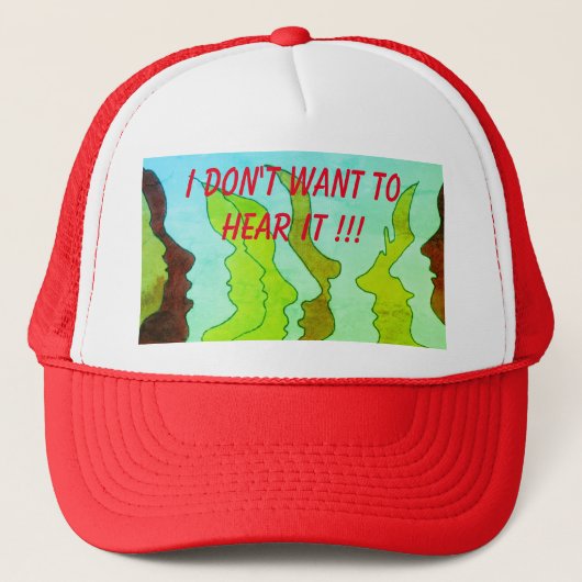 Hot Heads Profile Trucker Hat Truckerkappe (Vorderseite)