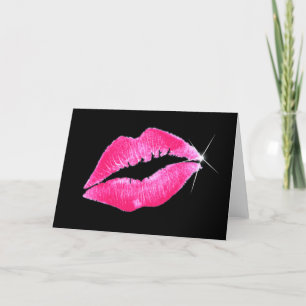 HOT HET HOT LIPS by SHARON SHARPE Karte