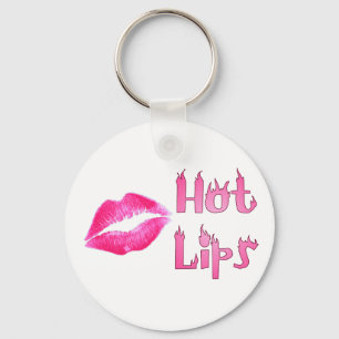 HOT HET HOT LIPS by SHARON SHARPE Schlüsselanhänger