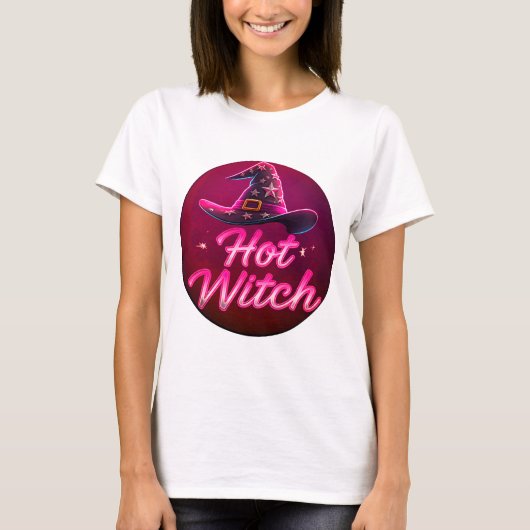 Hot Hexe T-Shirt (Vorderseite)