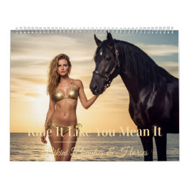 Hot Hooves & Bikini Moves - Sexy Horse Calendar Kalender