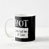 HOT - Hot Packet Halloween Taco Kostüm 1 Kaffeetasse (Links)