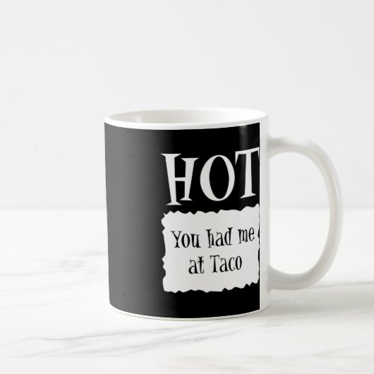 HOT - Hot Packet Halloween Taco Kostüm 1 Kaffeetasse (Rechts)
