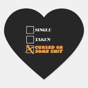 HOT Hot Packet Halloween Taco Kostüm Herz-Aufkleber