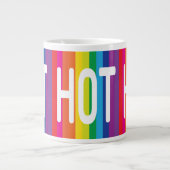 Hot Hot Rainbow Jumbo-Tasse (Vorderseite)