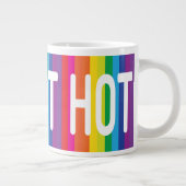 Hot Hot Rainbow Jumbo-Tasse (Rechts)