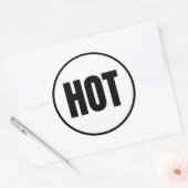 HOT - Hot Springs Klassischer Rundaufkleber Runder Aufkleber (Umschlag)
